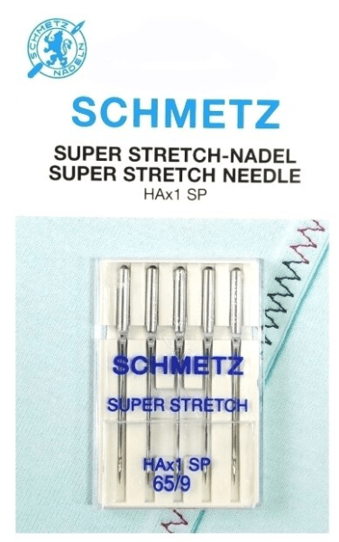 Иглы Schmetz супер-стрейч HAx1 SP 65/9, 5 шт в Алексеевке
